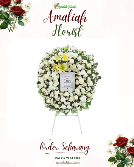 Krans Bunga Duka Ganjar Agung